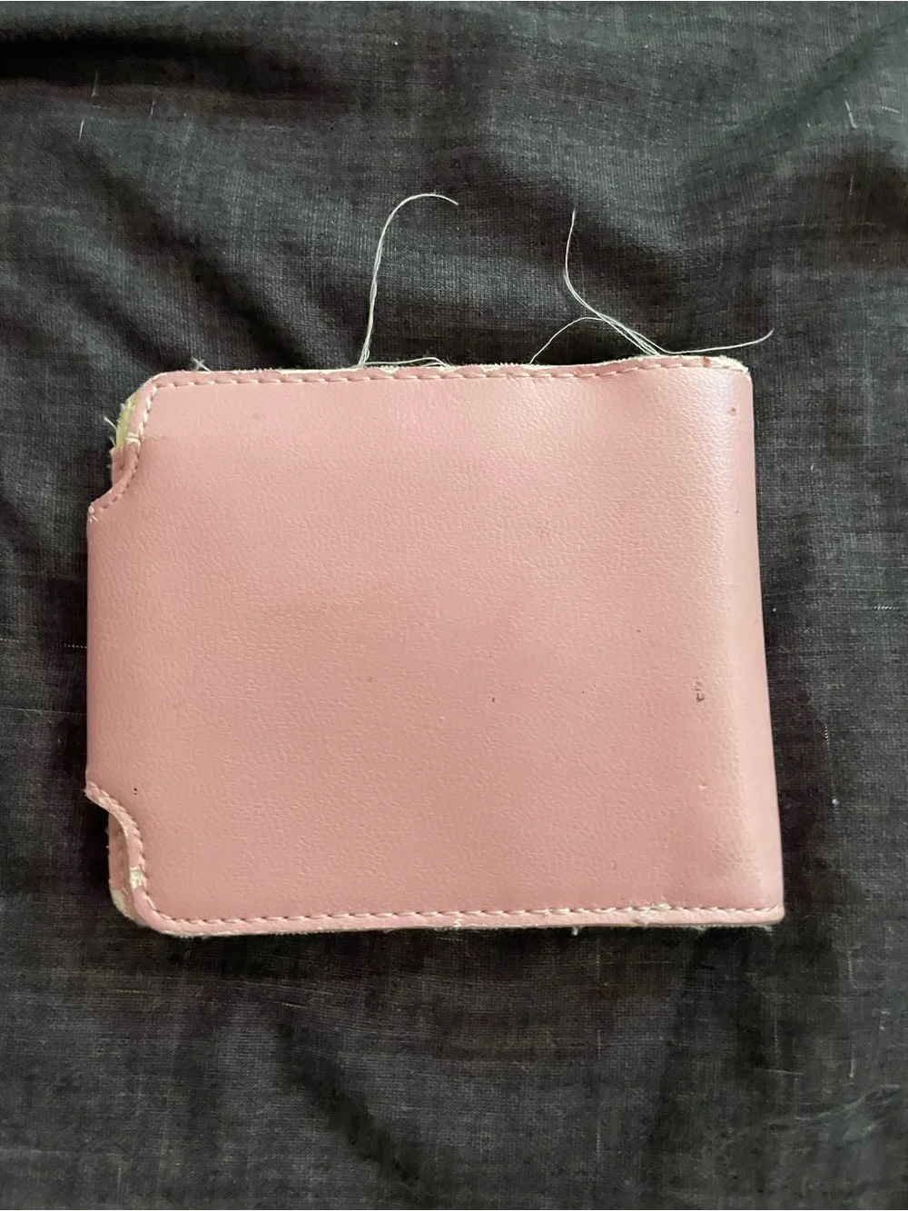 Paul Frank Pink Kids Wallet with Monkey Face and Red Accent